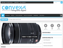 Tablet Screenshot of convexa.com.br